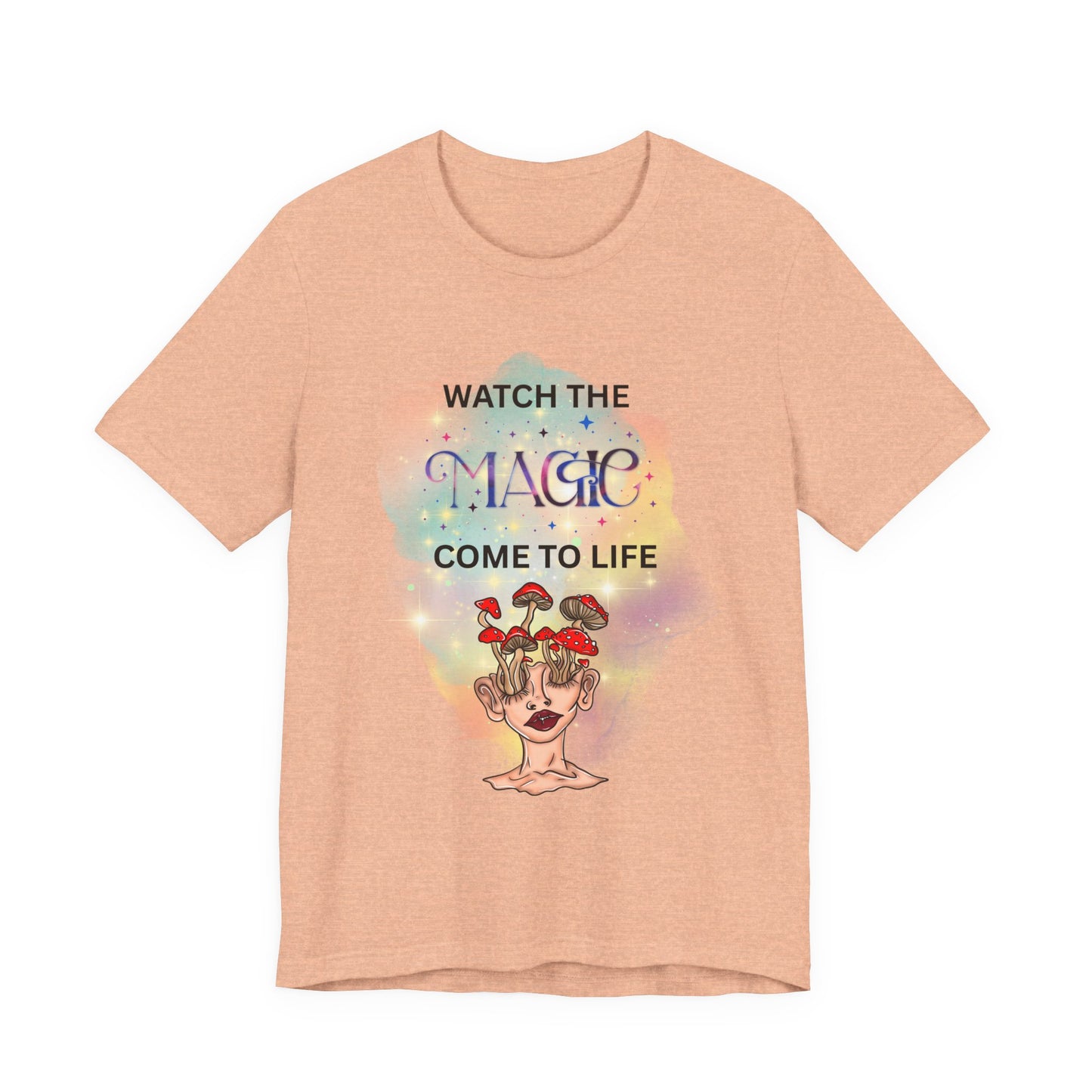 Watch the Magic Come to Life Psychedelic Graphic Tee