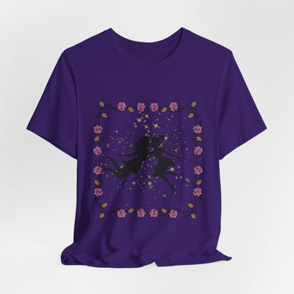 Kissing Fairies Fantasy Psychedelic Tee