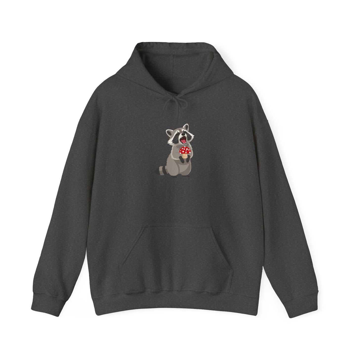 Raccoon Eating Mushroom Sweatshirt