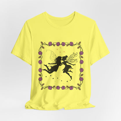Kissing Fairies Fantasy Psychedelic Tee