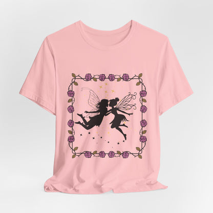 Kissing Fairies Fantasy Psychedelic Tee
