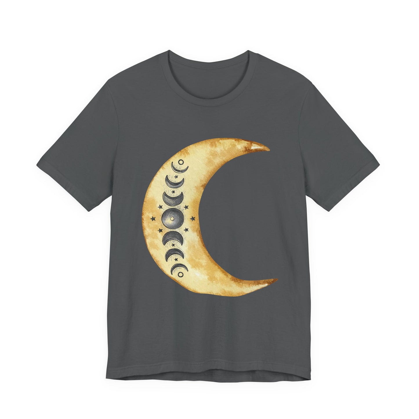 Moon phases Cresent Moon Spiritual Graphic Tee