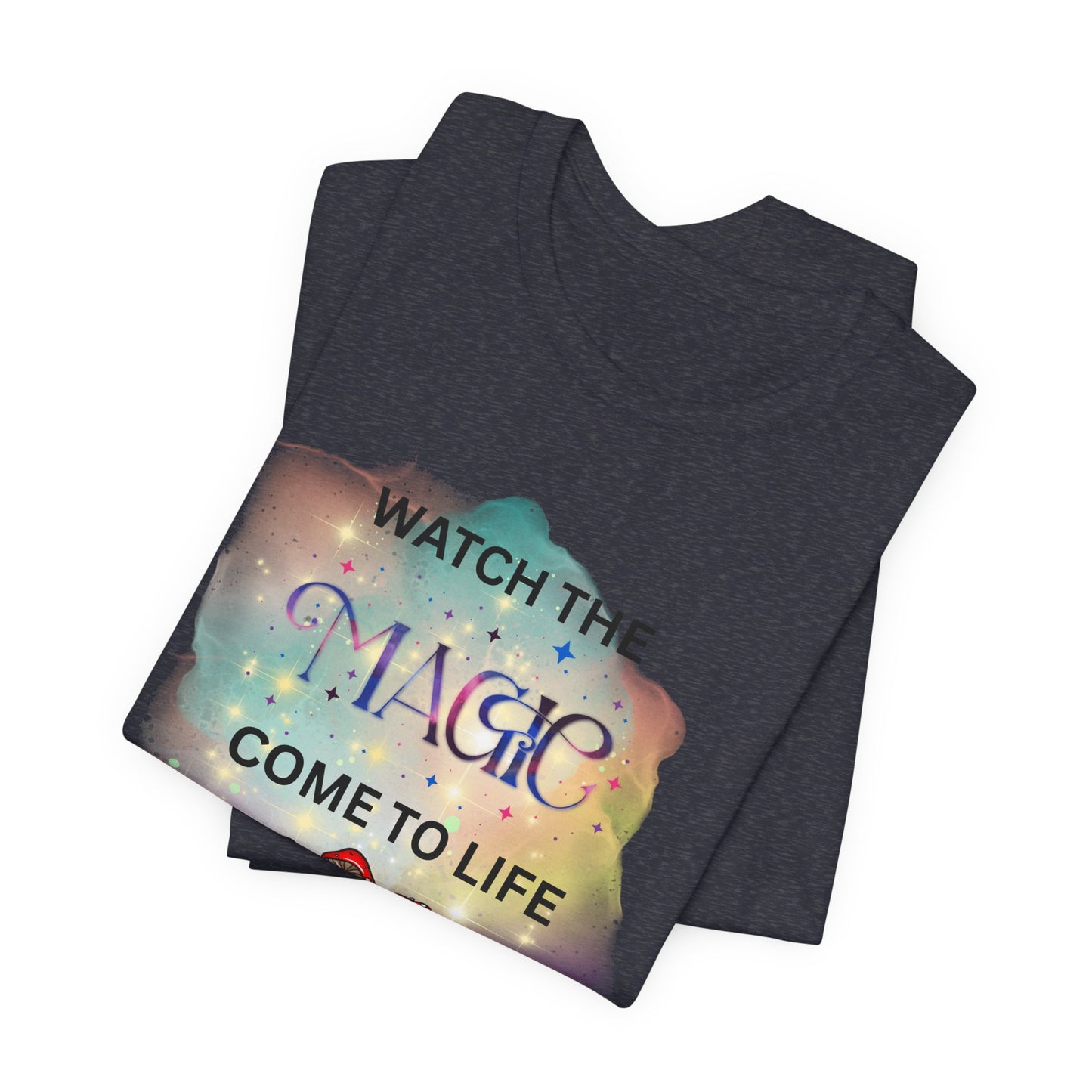 Watch the Magic Come to Life Psychedelic Graphic Tee