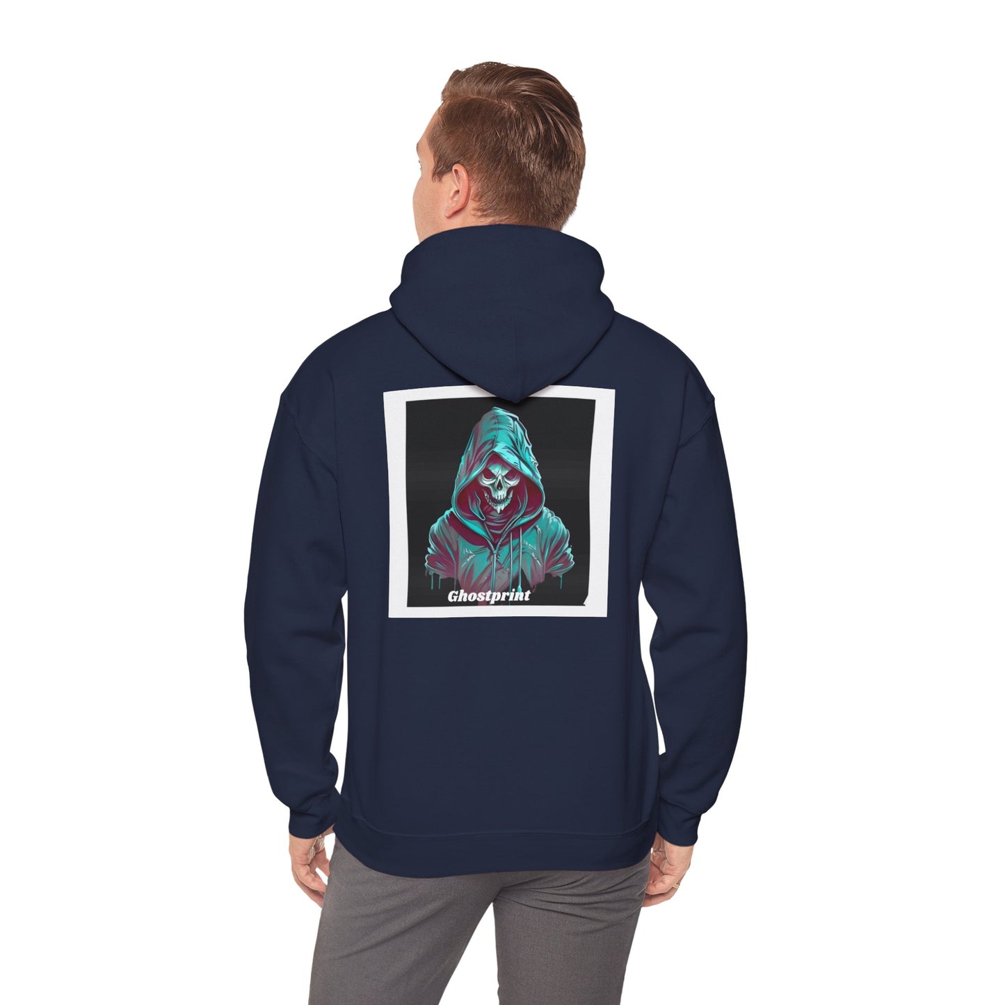 Ghostprint Logo Essential Hooded Sweatshirt