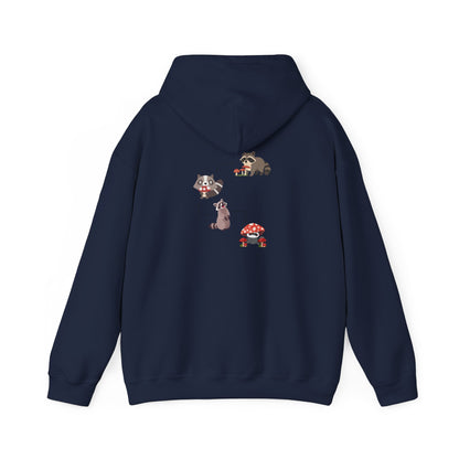 Raccoon Eating Mushroom Sweatshirt