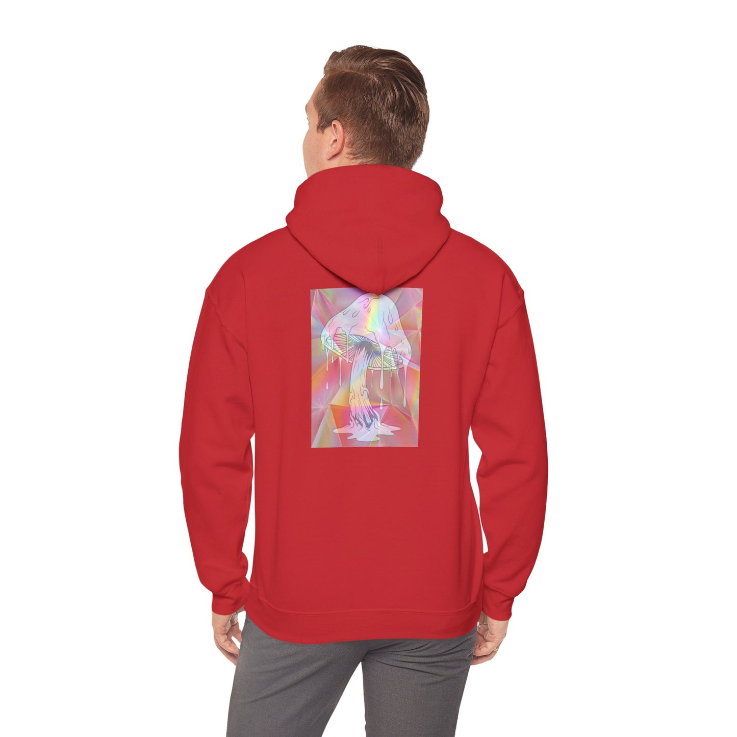 Reflective Mushroom Psychedelic Hooded Sweatshirt