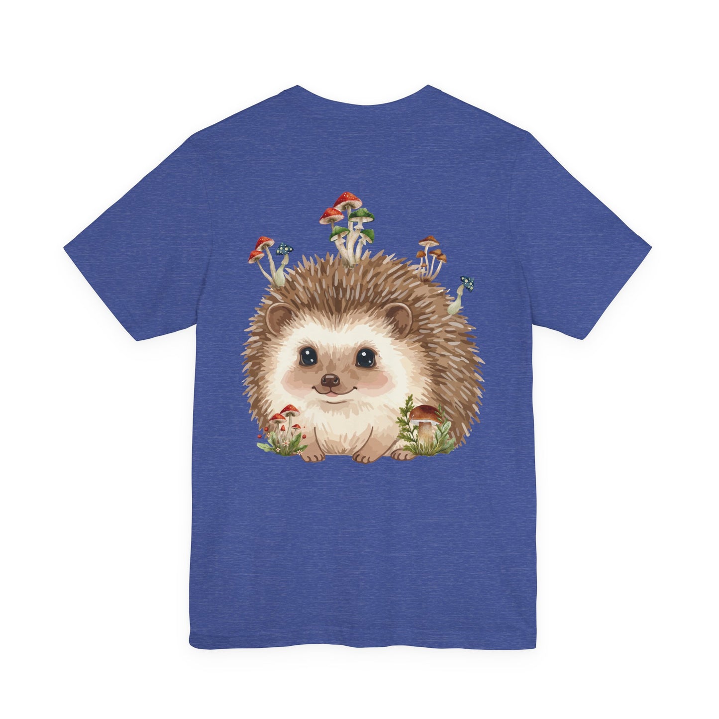 Hedgehog Mushroom Psychedelic Aniaml Graphic Tee