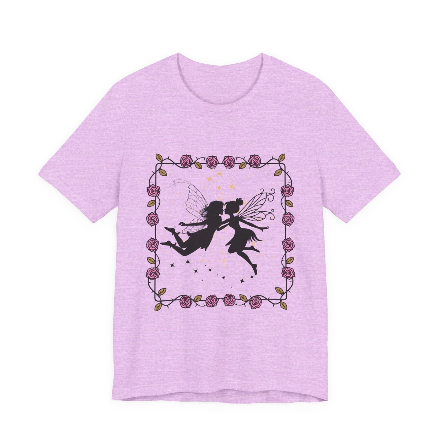 Kissing Fairies Fantasy Psychedelic Tee