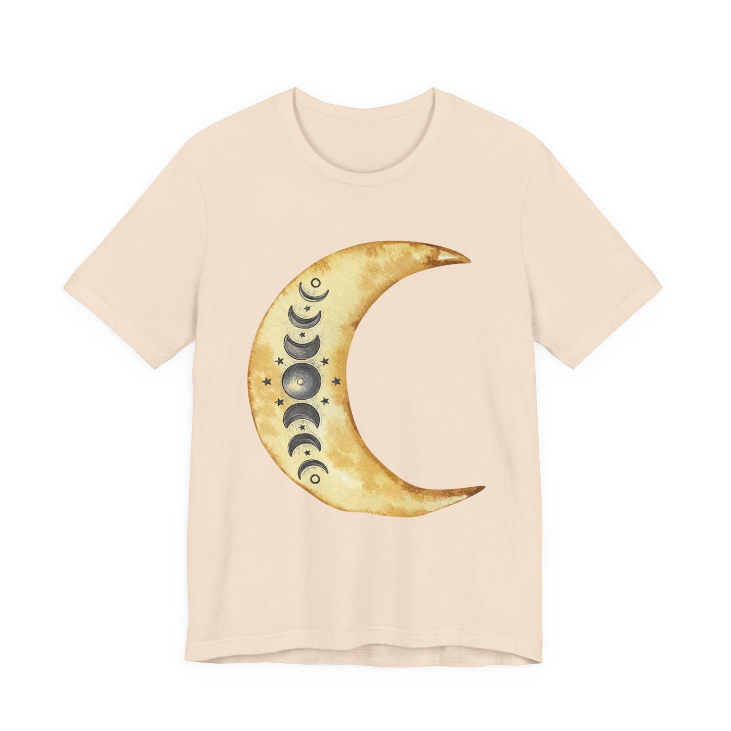Moon phases Cresent Moon Spiritual Graphic Tee