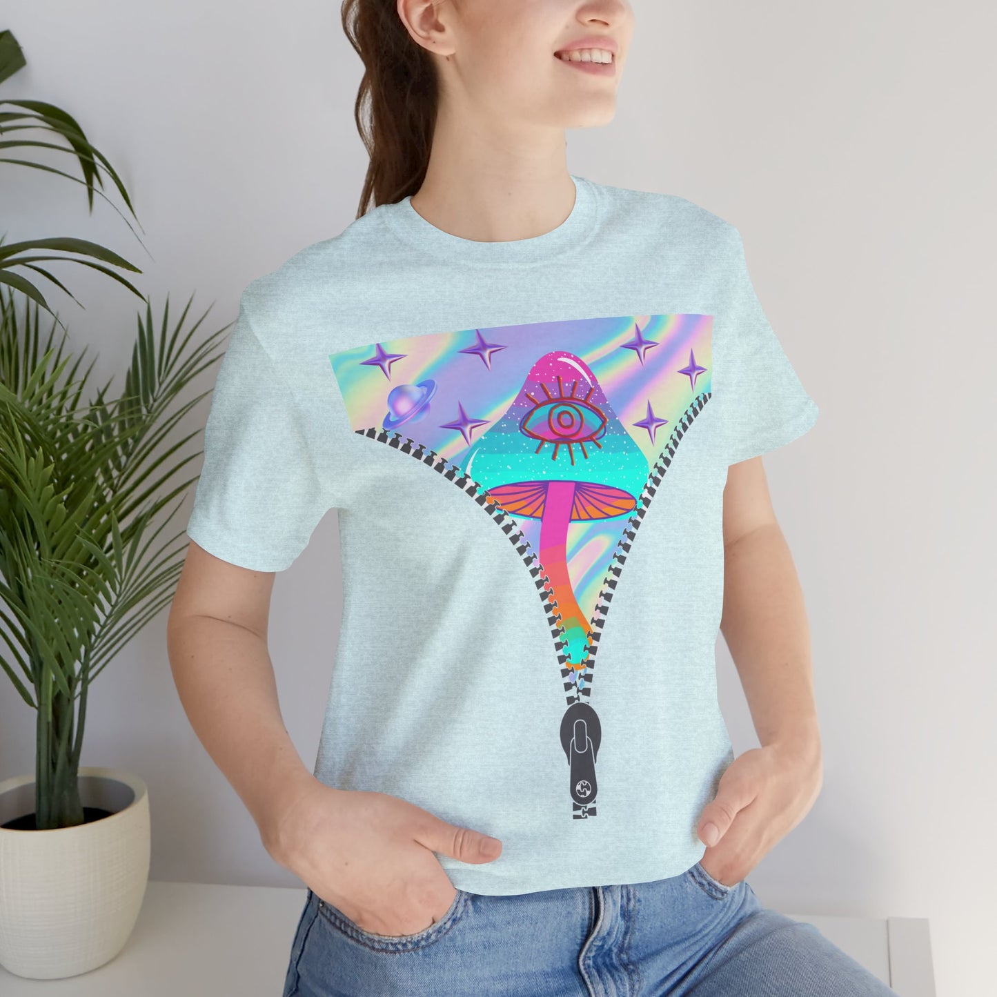 Zipper Into Another Universe Tee