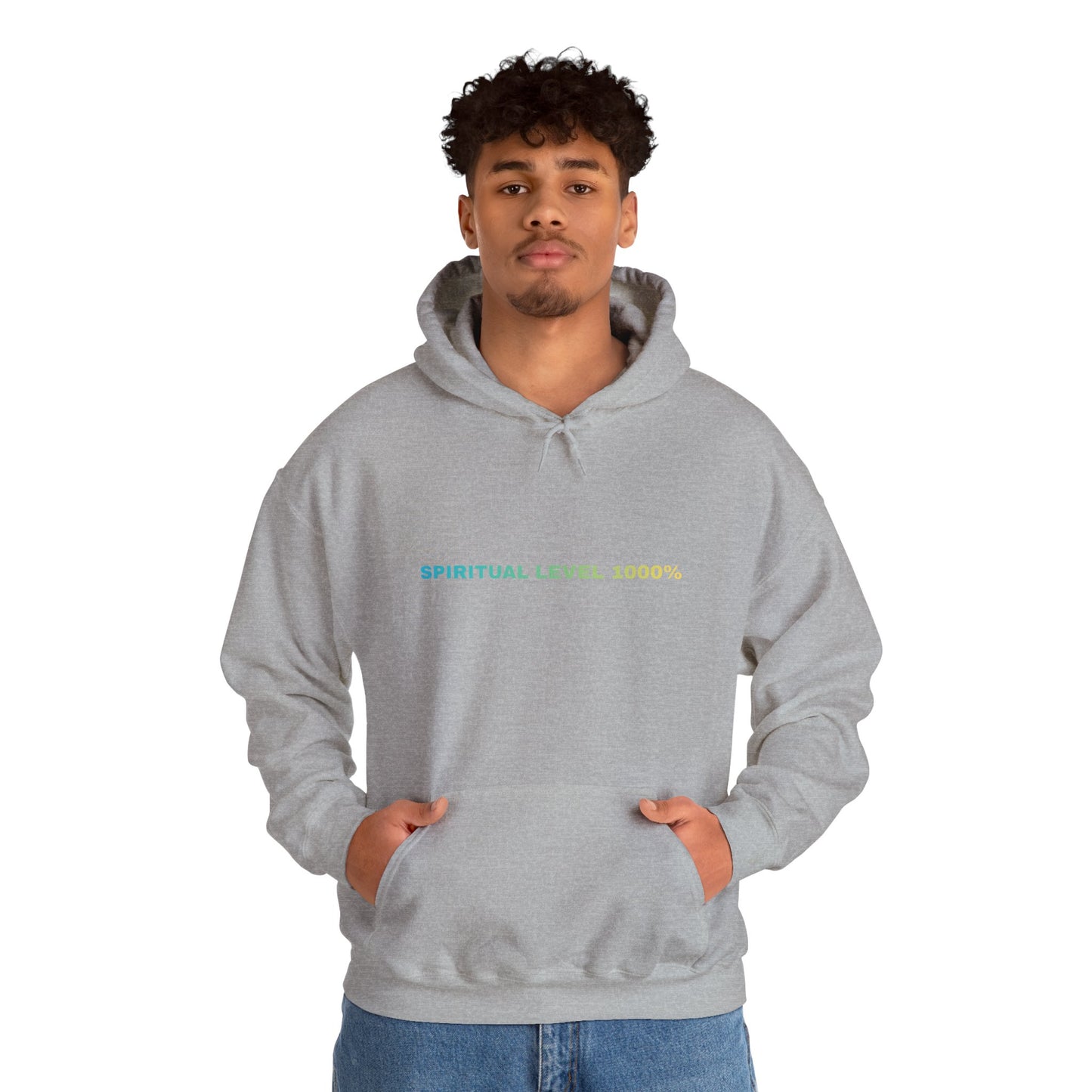 Spiritual Level 1000% psychedelic Hooded Sweatshirt