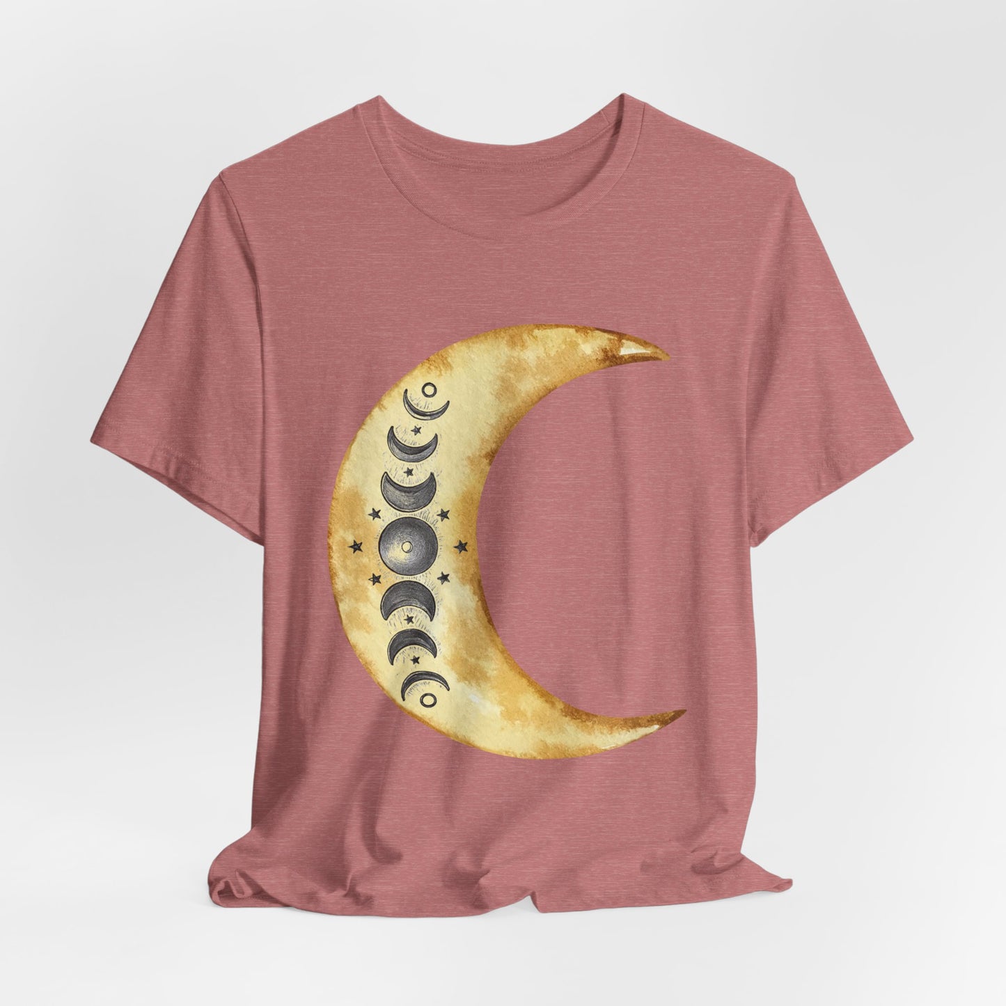 Moon phases Cresent Moon Spiritual Graphic Tee