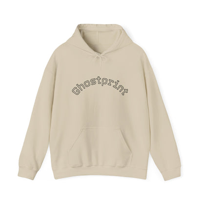 Ghostprint Logo Essential Hooded Sweatshirt