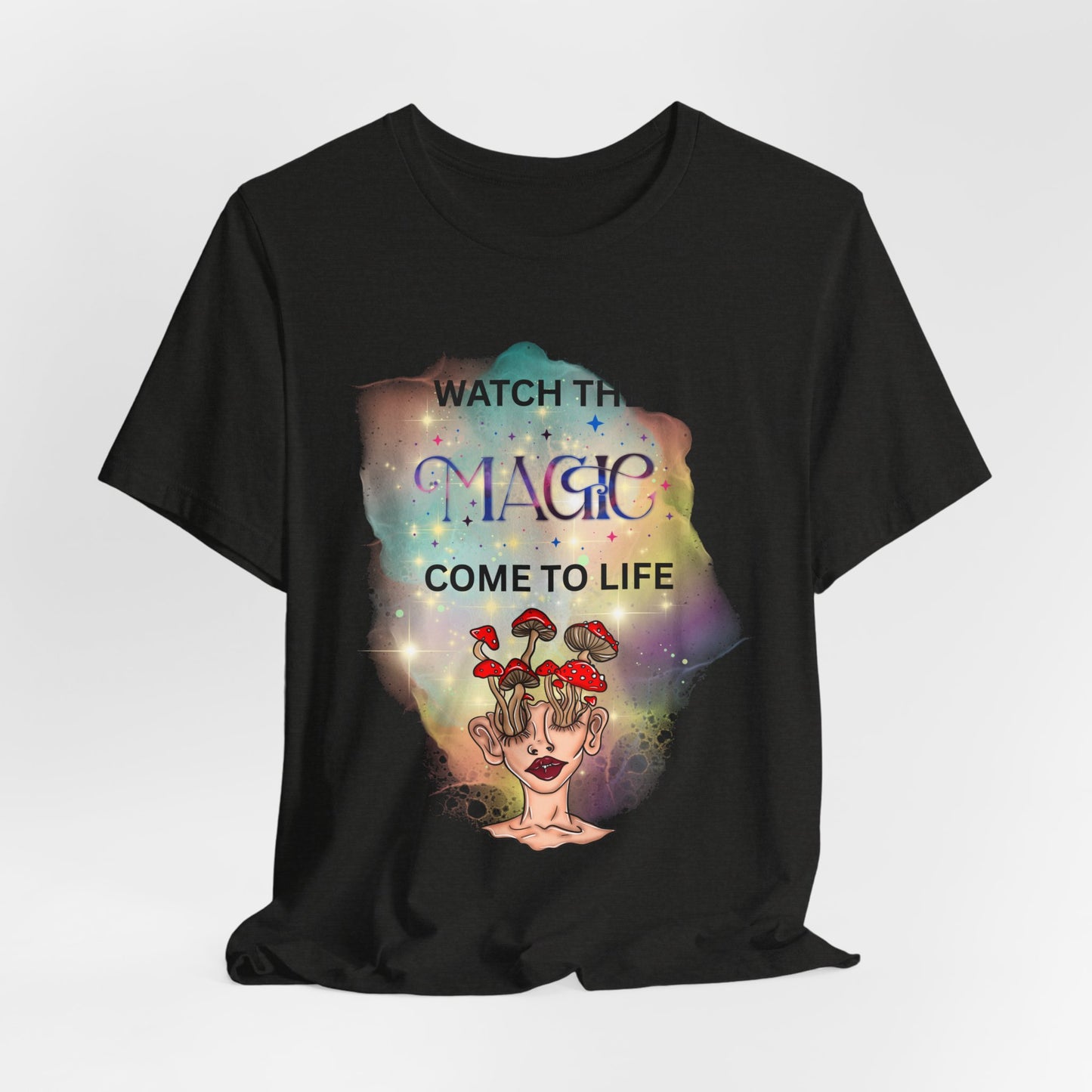 Watch the Magic Come to Life Psychedelic Graphic Tee