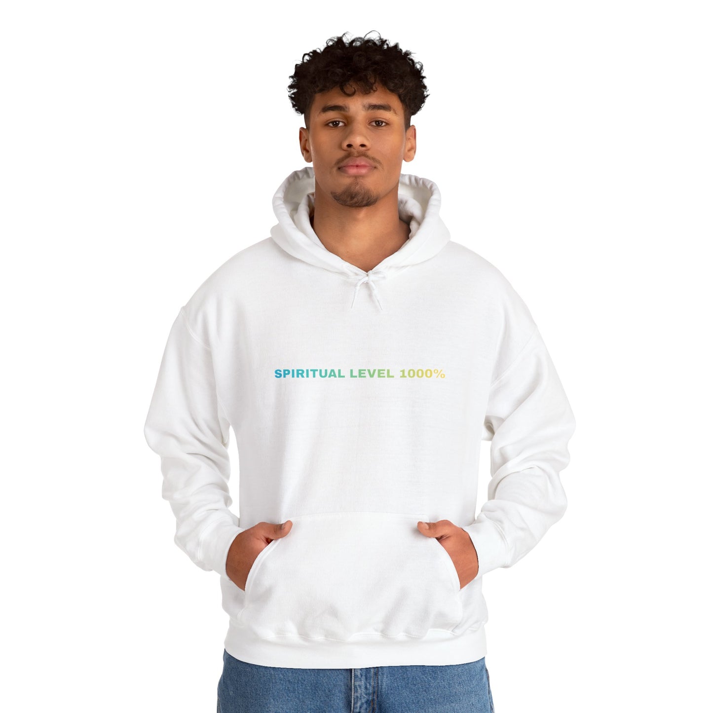 Spiritual Level 1000% psychedelic Hooded Sweatshirt