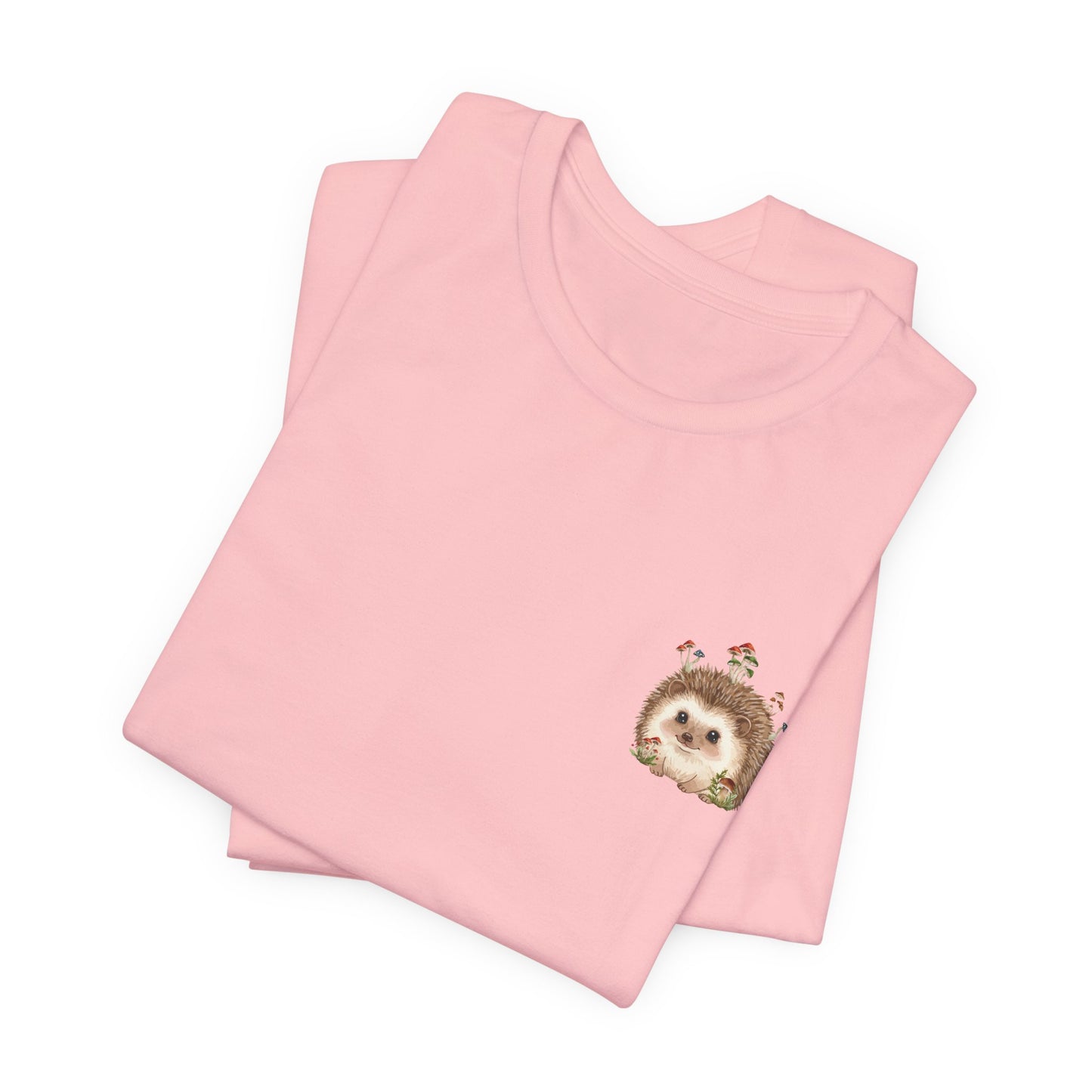 Hedgehog Mushroom Psychedelic Aniaml Graphic Tee