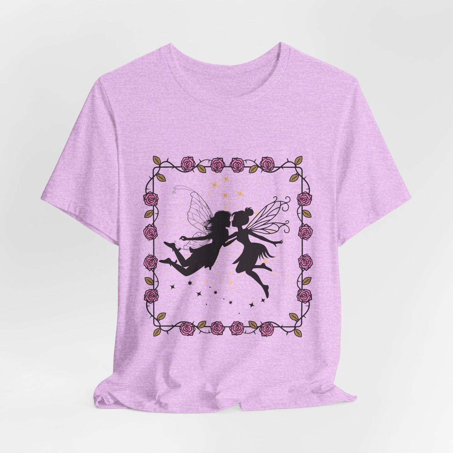Kissing Fairies Fantasy Psychedelic Tee