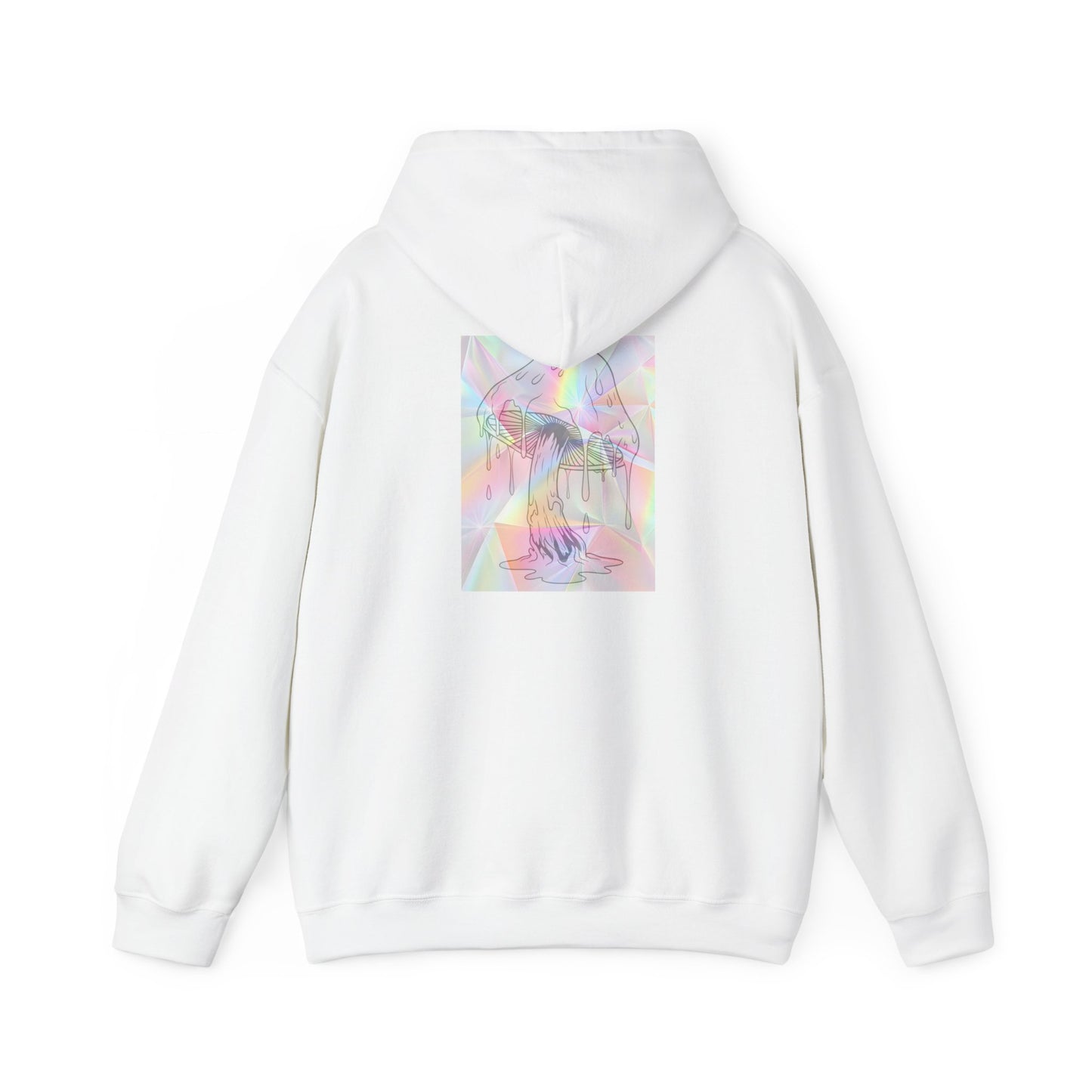 Reflective Mushroom Psychedelic Hooded Sweatshirt