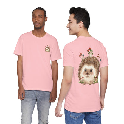 Hedgehog Mushroom Psychedelic Aniaml Graphic Tee