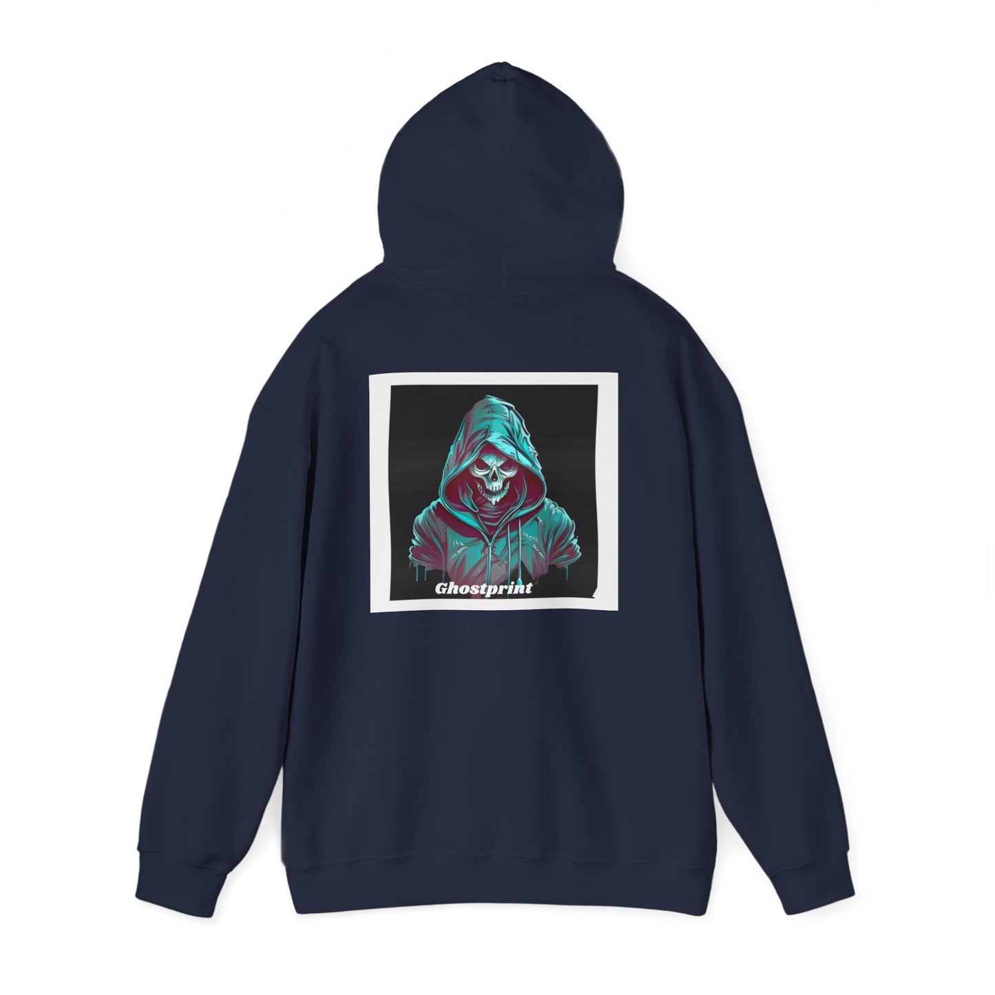 Ghostprint Logo Essential Hooded Sweatshirt