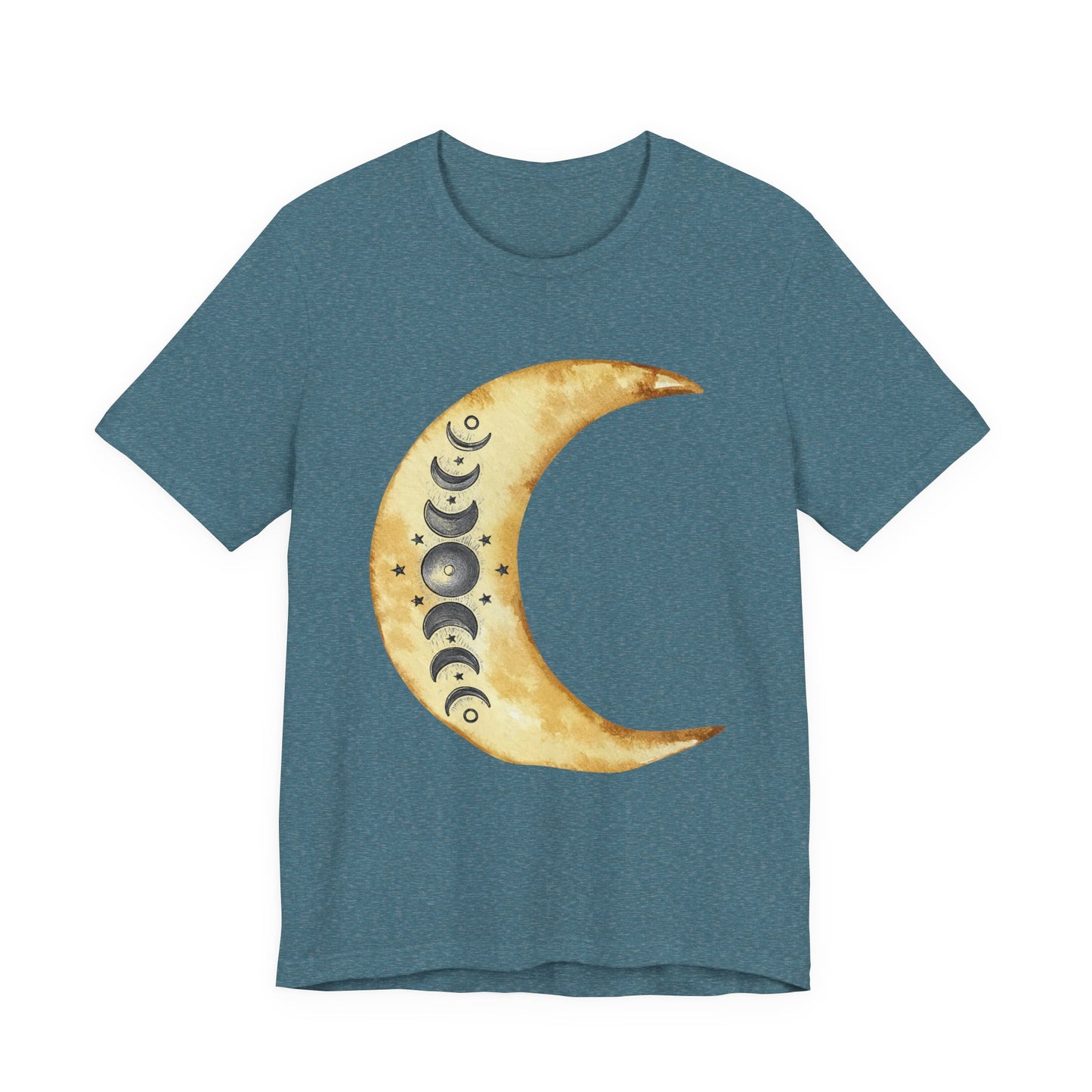 Moon phases Cresent Moon Spiritual Graphic Tee