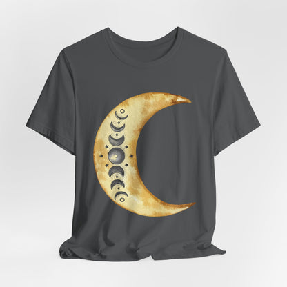 Moon phases Cresent Moon Spiritual Graphic Tee