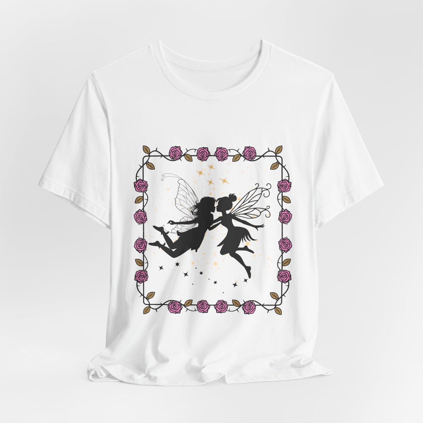 Kissing Fairies Fantasy Psychedelic Tee