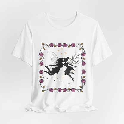 Kissing Fairies Fantasy Psychedelic Tee