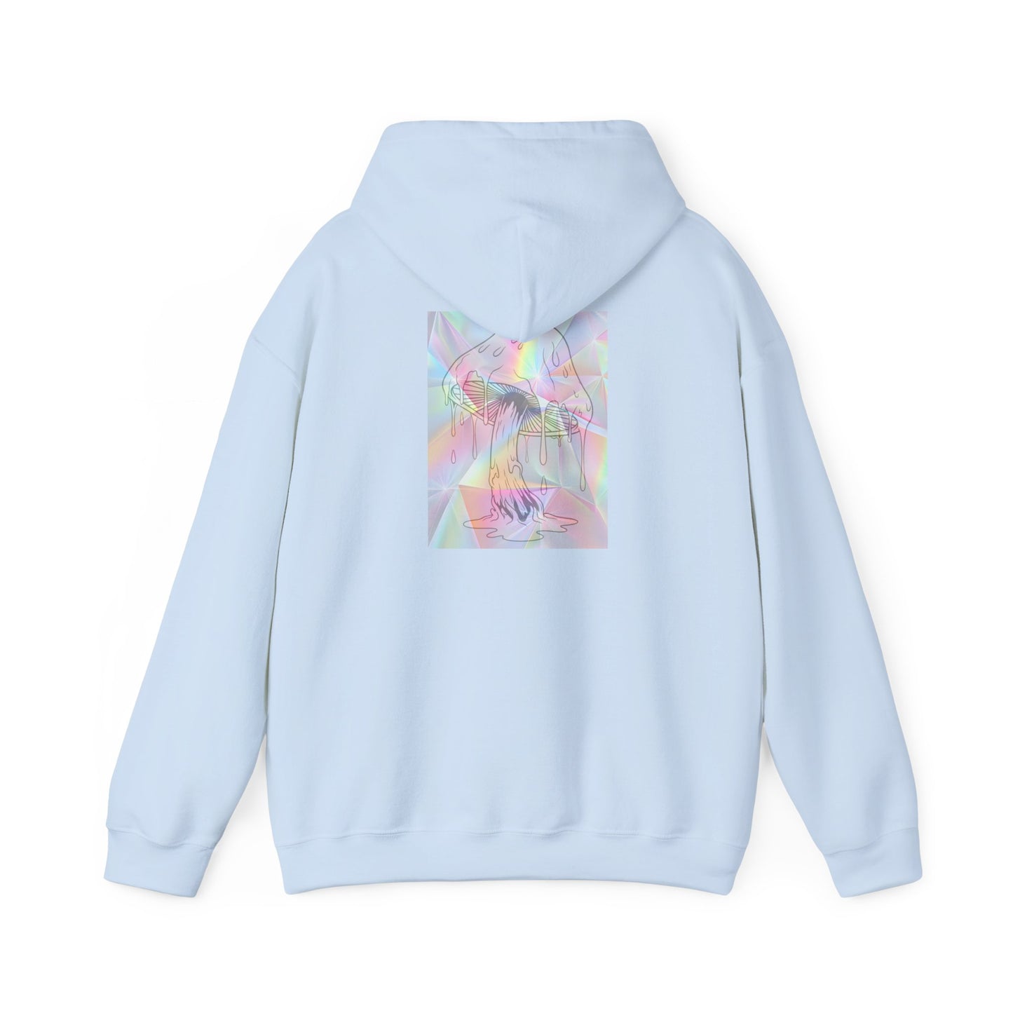 Reflective Mushroom Psychedelic Hooded Sweatshirt