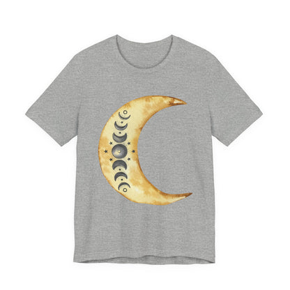 Moon phases Cresent Moon Spiritual Graphic Tee