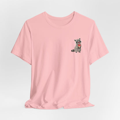 Raccoon Mushroom Psychedelic Animal Graphic Tee
