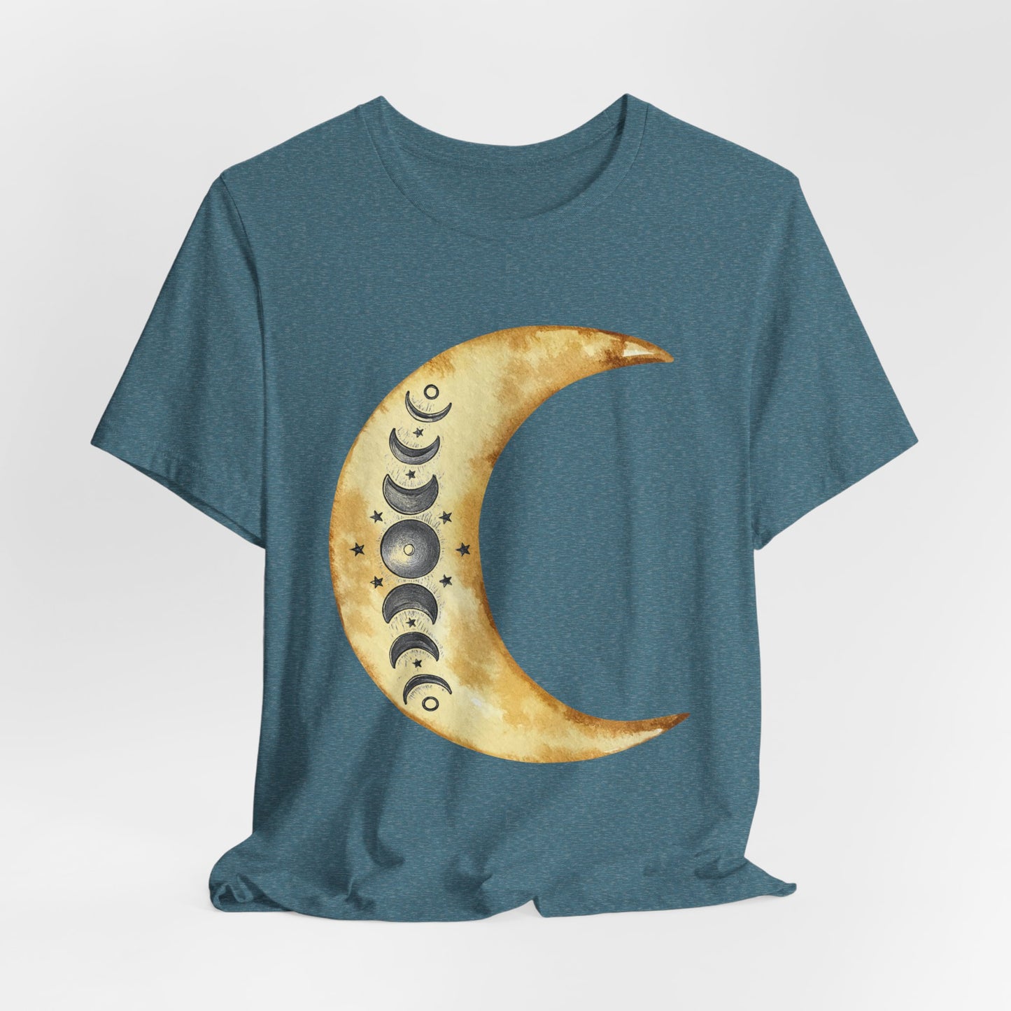 Moon phases Cresent Moon Spiritual Graphic Tee