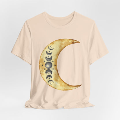 Moon phases Cresent Moon Spiritual Graphic Tee