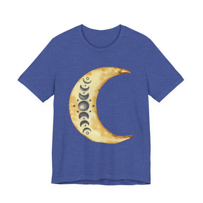 Moon phases Cresent Moon Spiritual Graphic Tee