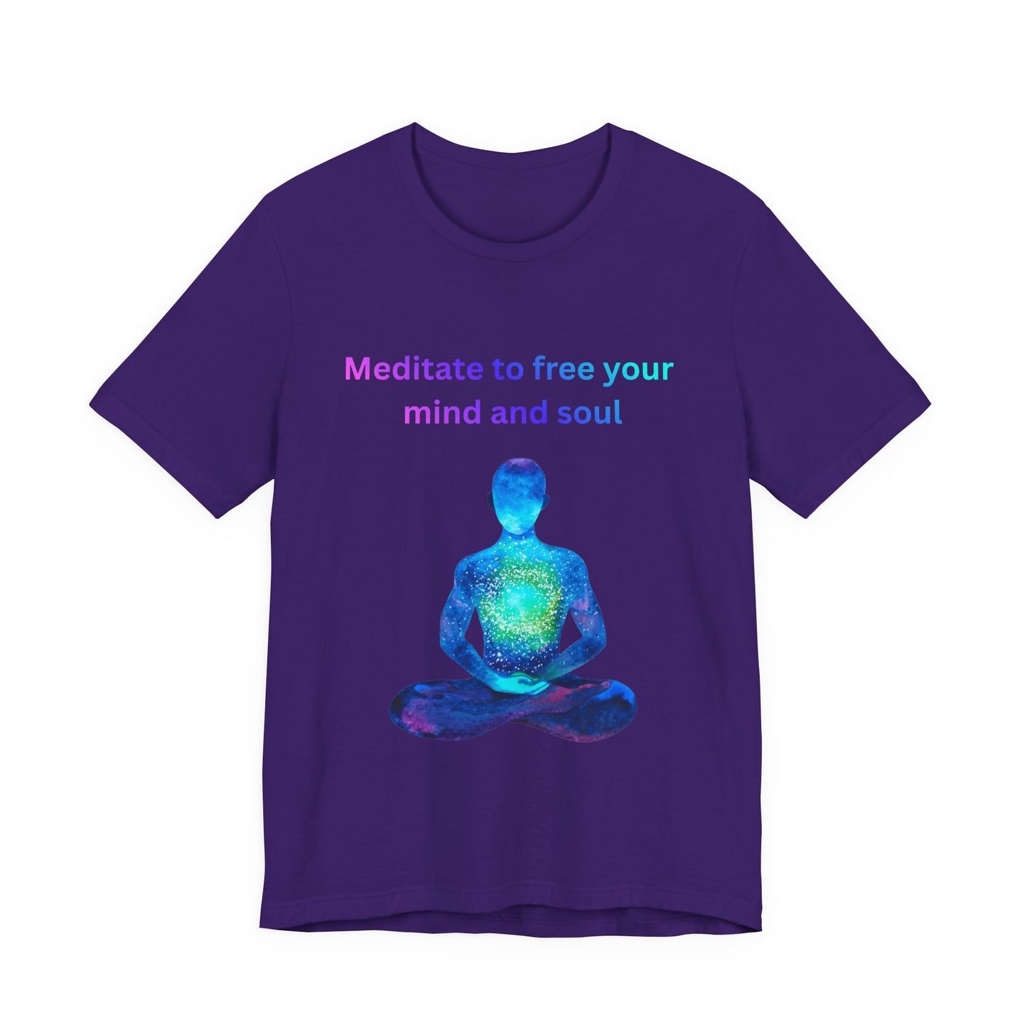Meditate To Free Your Mind And Soul Spiritual Tee