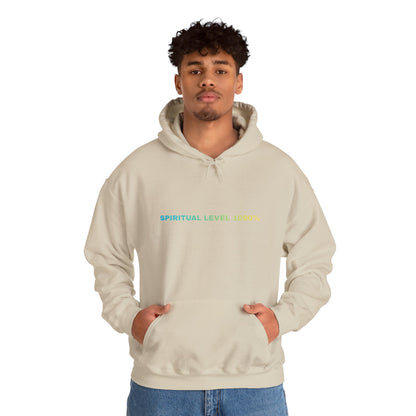 Spiritual Level 1000% psychedelic Hooded Sweatshirt