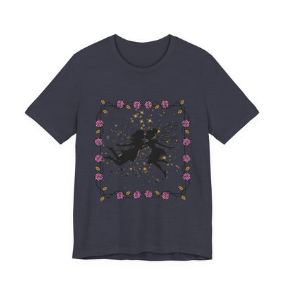 Kissing Fairies Fantasy Psychedelic Tee