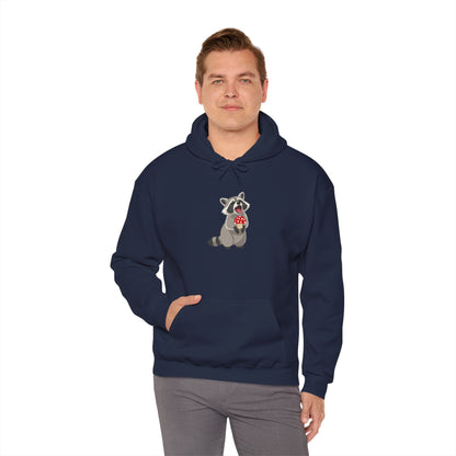 Raccoon Eating Mushroom Sweatshirt