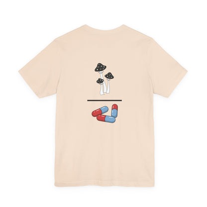 Mushrooms over Drugs Psychedelic Graphic Tee