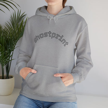 Ghostprint Logo Essential Hooded Sweatshirt
