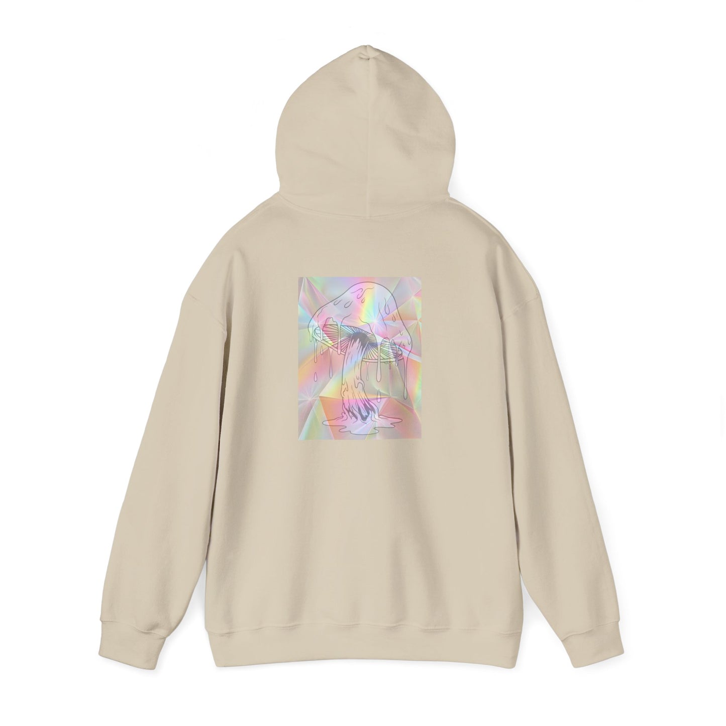 Reflective Mushroom Psychedelic Hooded Sweatshirt