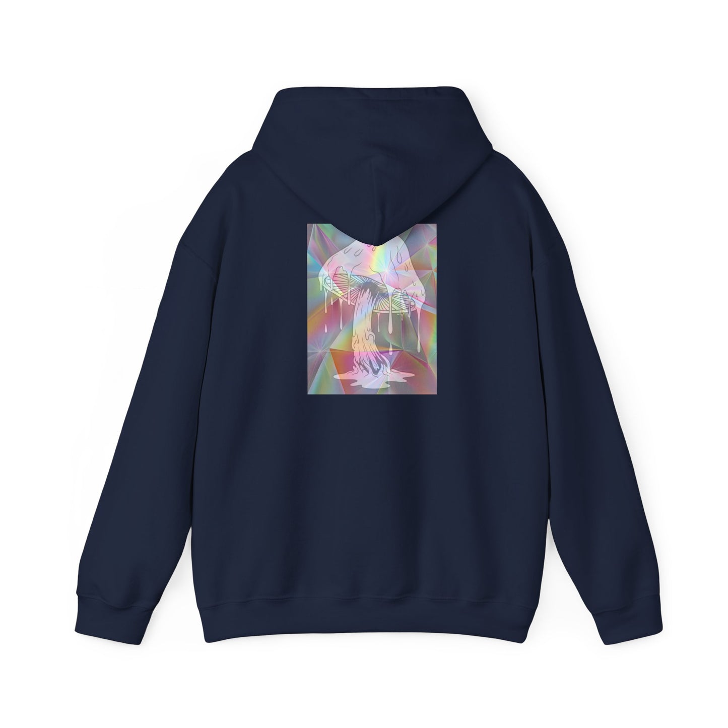 Reflective Mushroom Psychedelic Hooded Sweatshirt