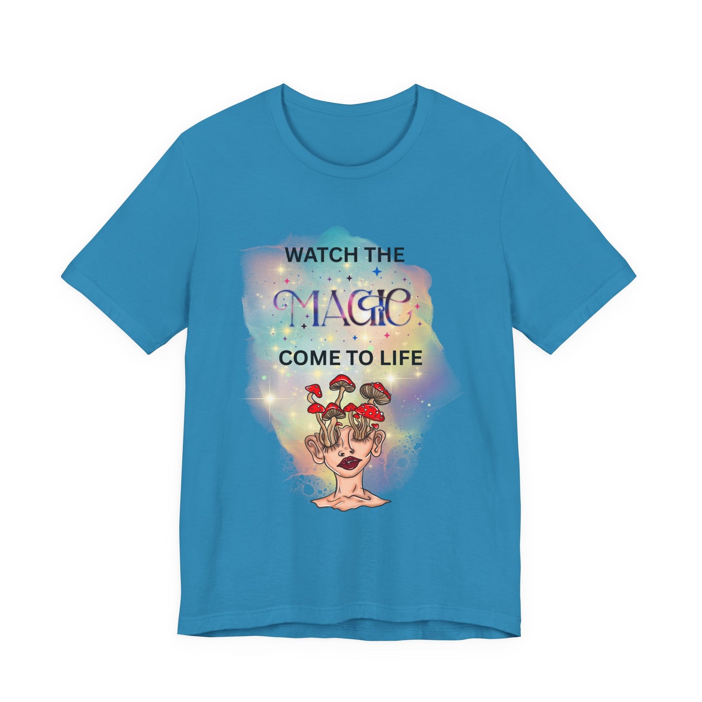 Watch the Magic Come to Life Psychedelic Graphic Tee