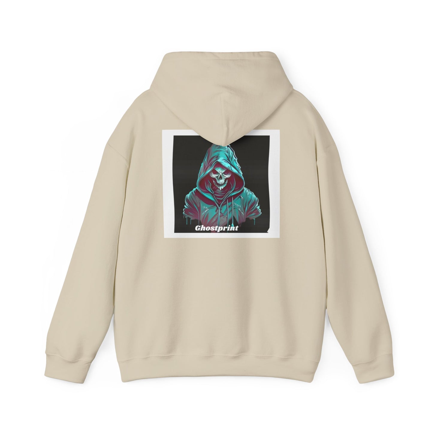 Ghostprint Logo Essential Hooded Sweatshirt