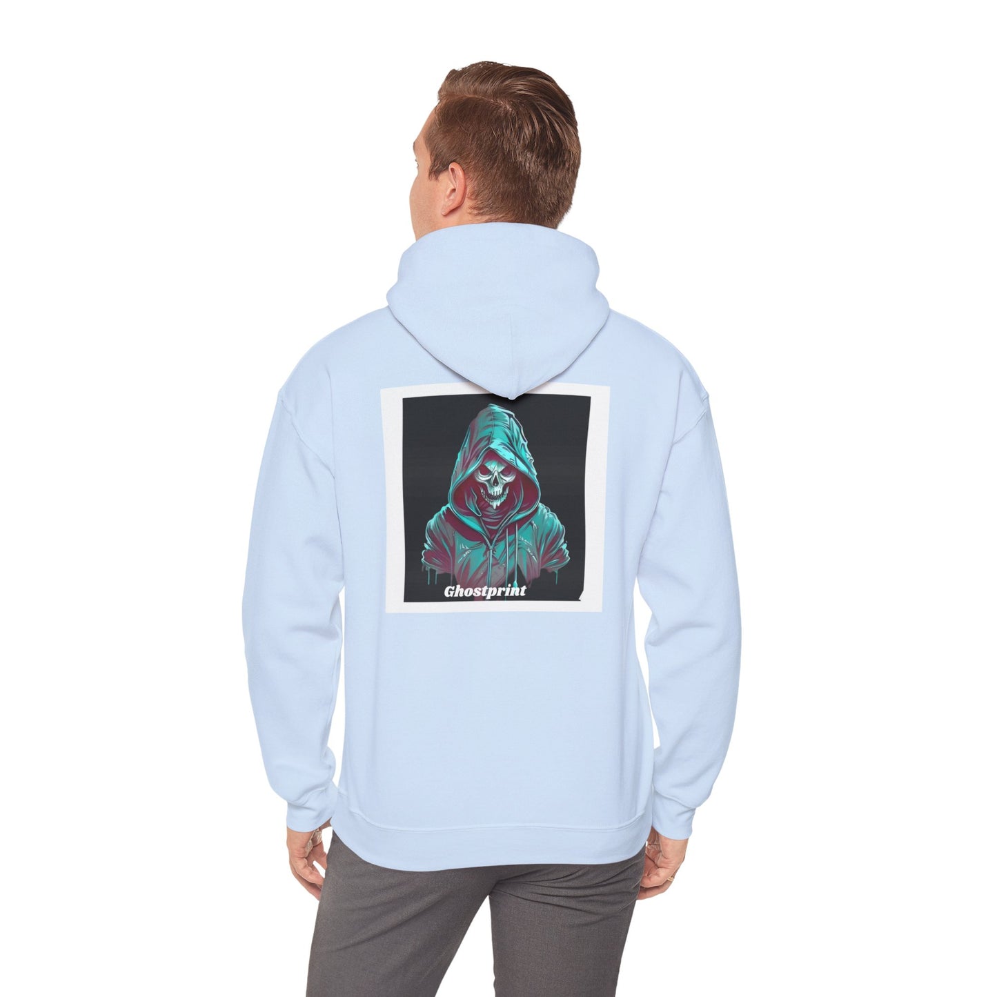 Ghostprint Logo Essential Hooded Sweatshirt