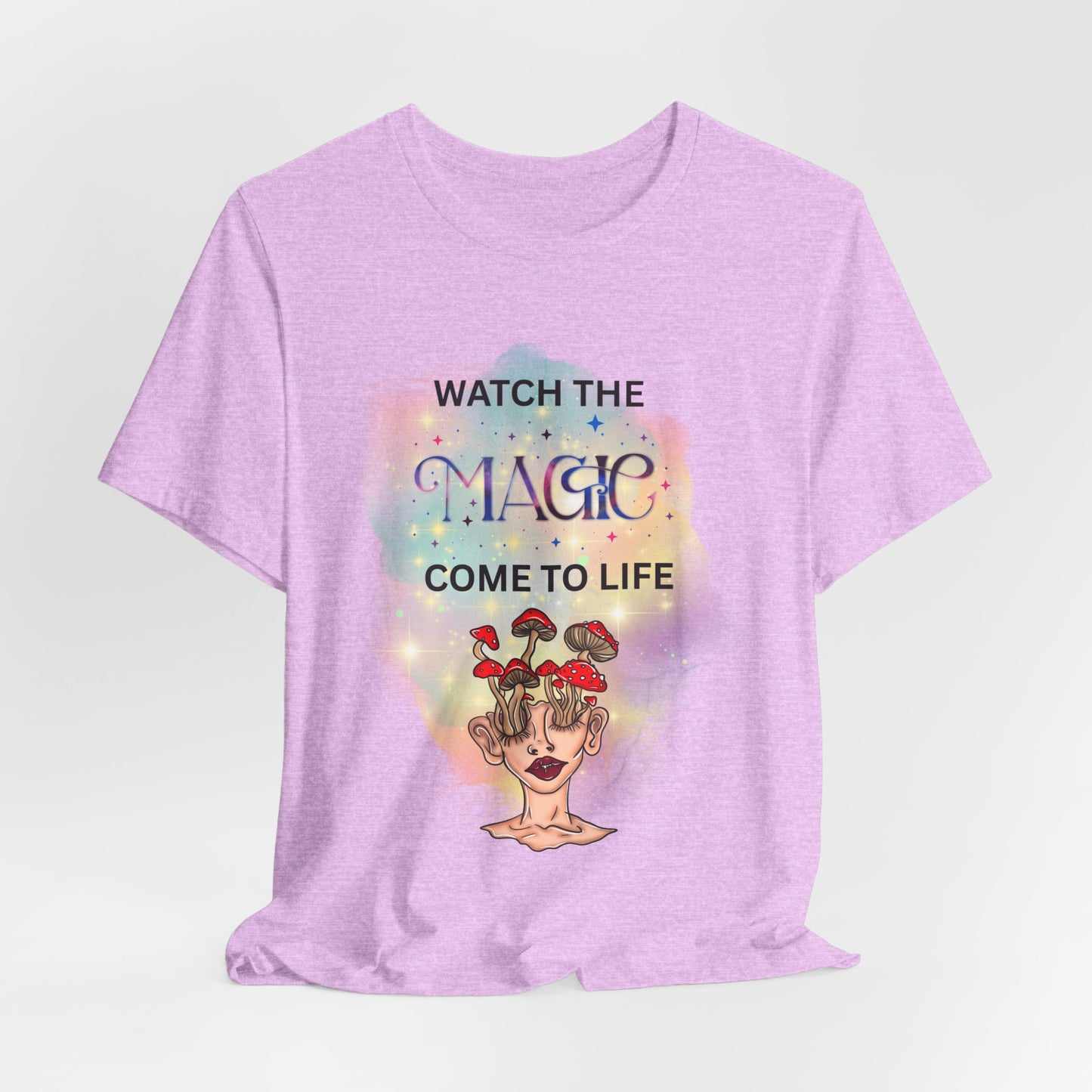 Watch the Magic Come to Life Psychedelic Graphic Tee