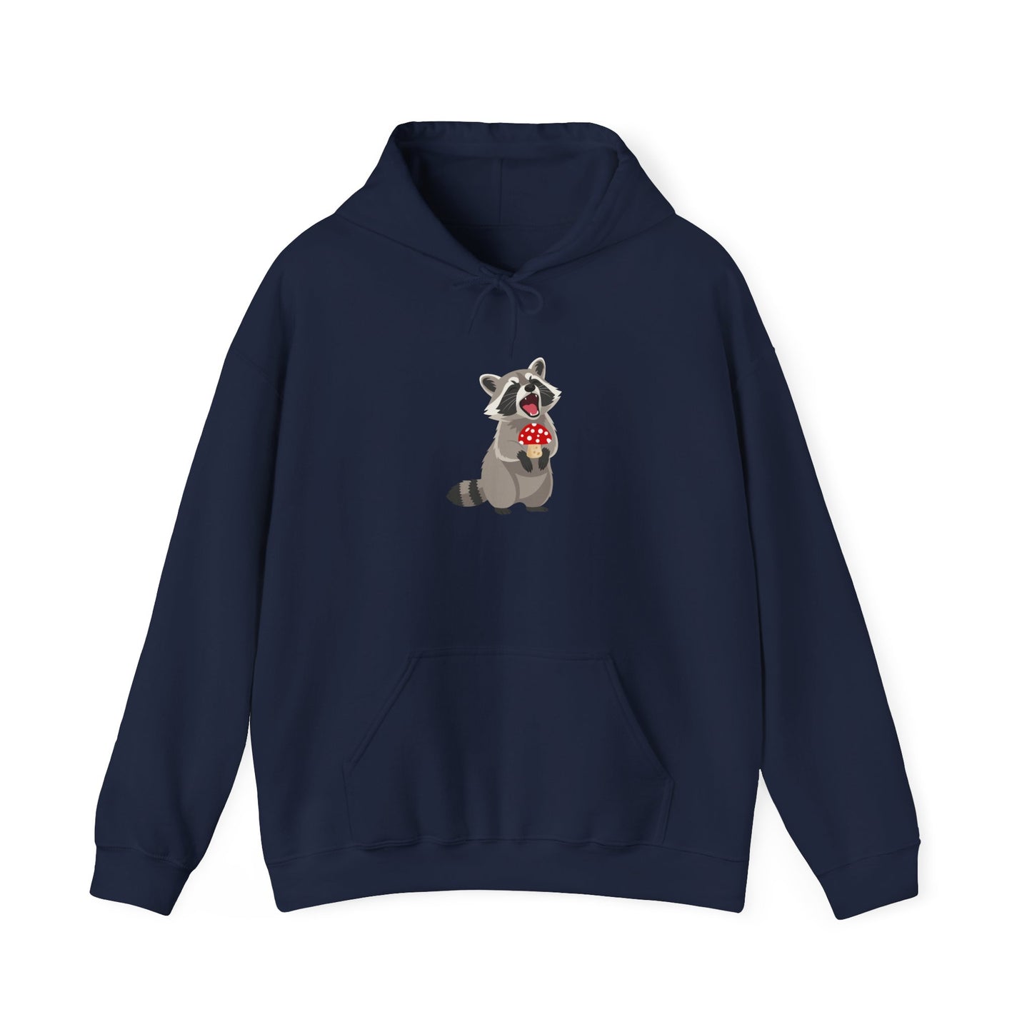 Raccoon Eating Mushroom Sweatshirt