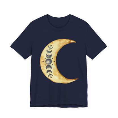 Moon phases Cresent Moon Spiritual Graphic Tee
