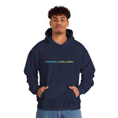 Spiritual Level 1000% psychedelic Hooded Sweatshirt