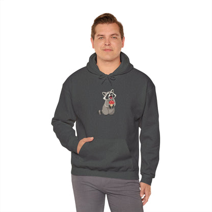 Raccoon Eating Mushroom Sweatshirt